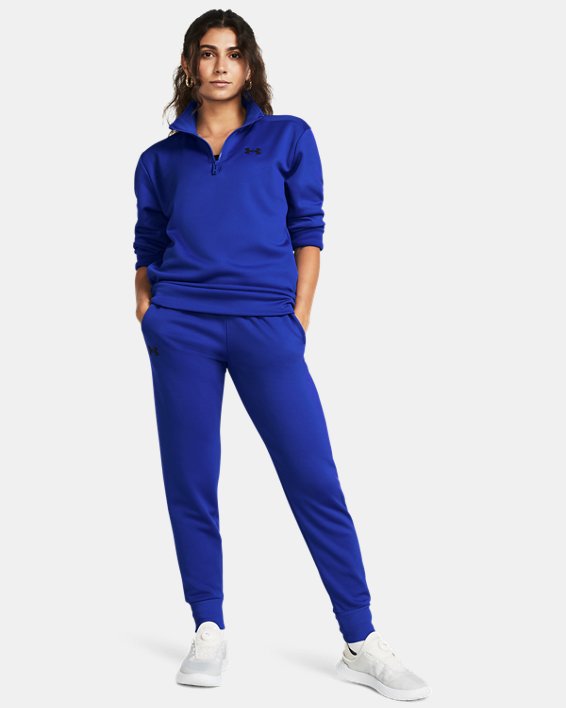 Women's Armour Fleece® Joggers, Blue, pdpMainDesktop image number 2